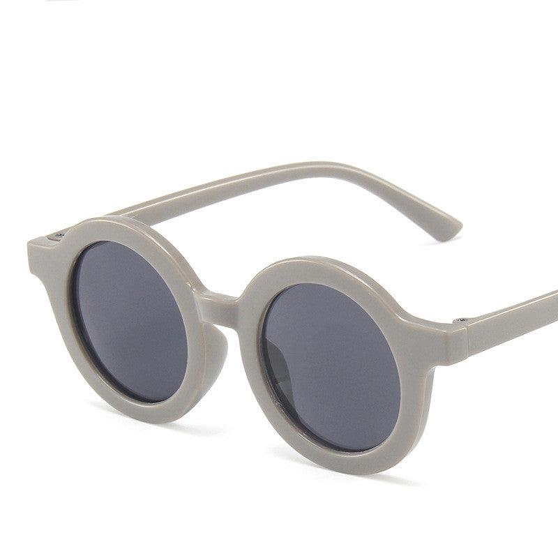 Children's Round Frame Posing Decorative Glasses - melvincucci