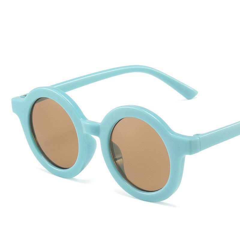 Children's Round Frame Posing Decorative Glasses - melvincucci
