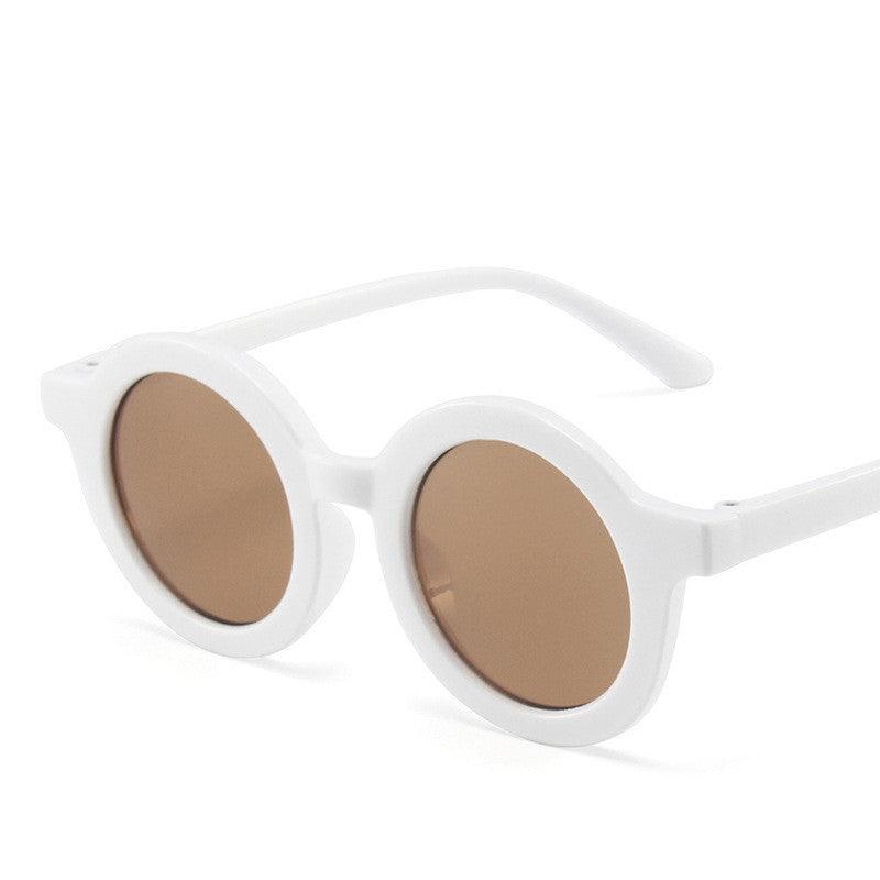 Children's Round Frame Posing Decorative Glasses - melvincucci