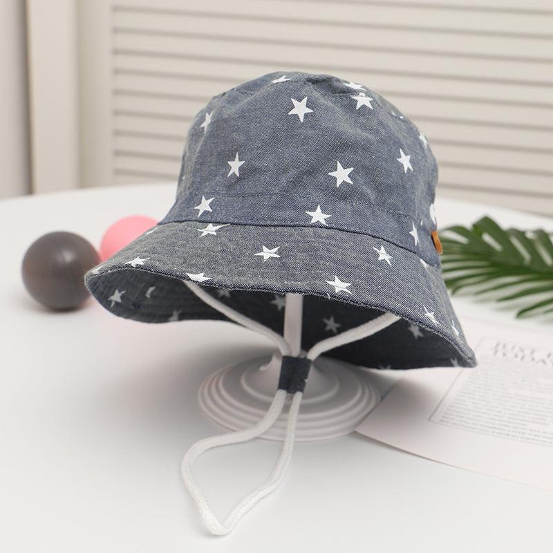 Children's Fisherman Hat Printed Basin Hat For Boys And Girls - melvincucci
