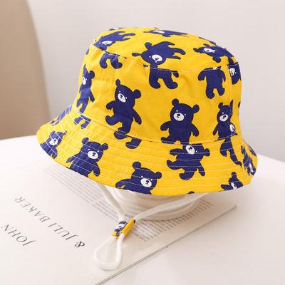 Children's Fisherman Hat Printed Basin Hat For Boys And Girls - melvincucci