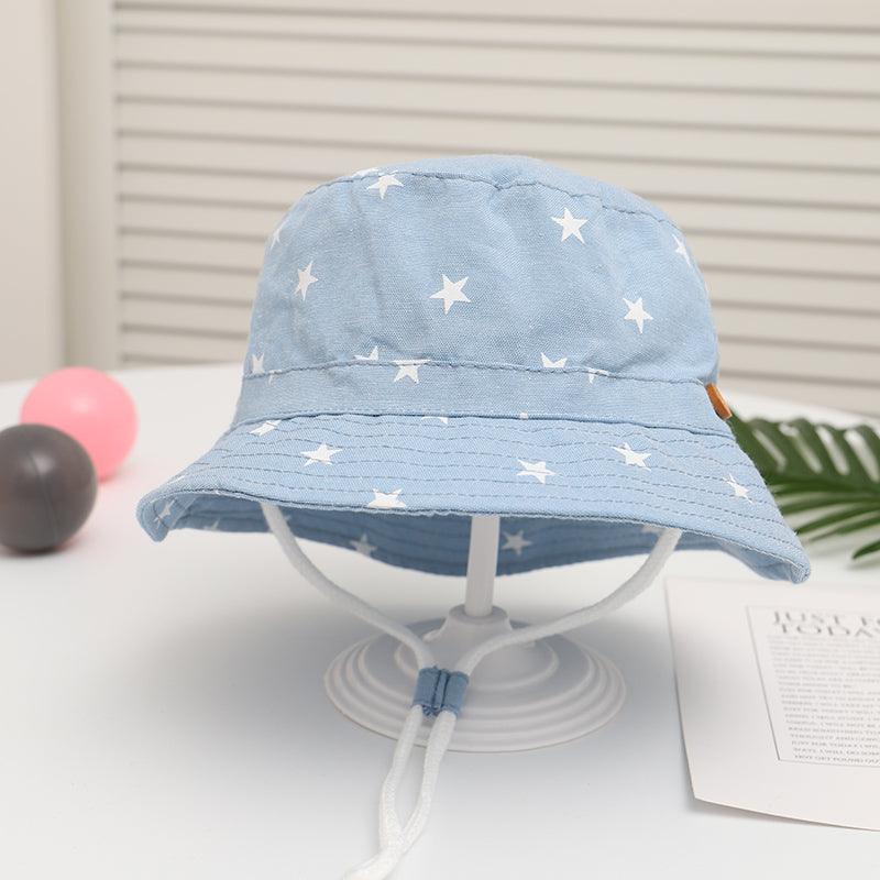 Children's Fisherman Hat Printed Basin Hat For Boys And Girls - melvincucci