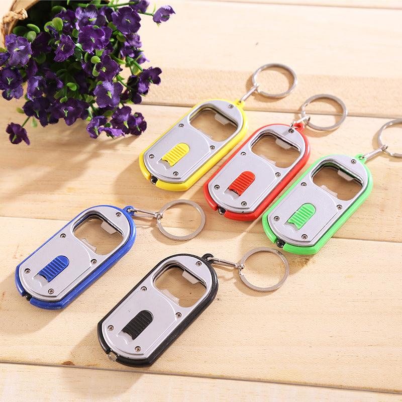 Household LED Bottle Opener Keychain Light Gifts - melvincucci