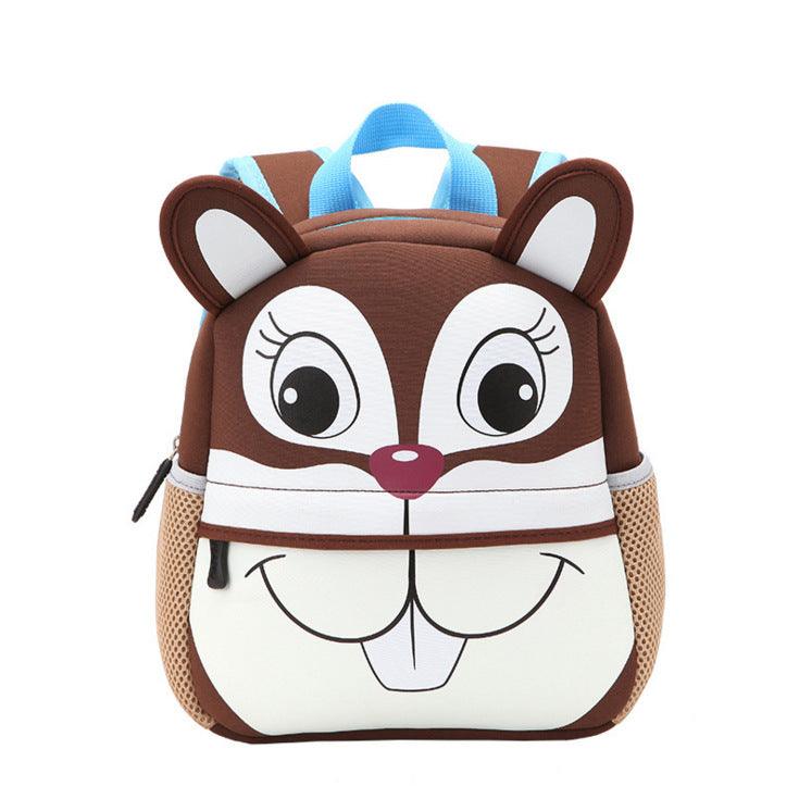 Kindergarten School Bag 3D Cartoon Diving Material Children's School Bag - melvincucci