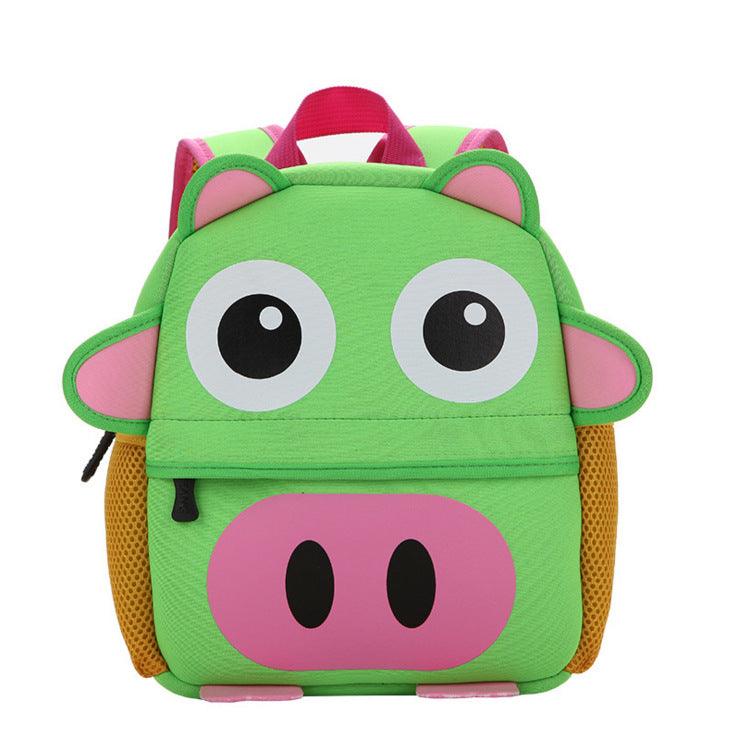 Kindergarten School Bag 3D Cartoon Diving Material Children's School Bag - melvincucci