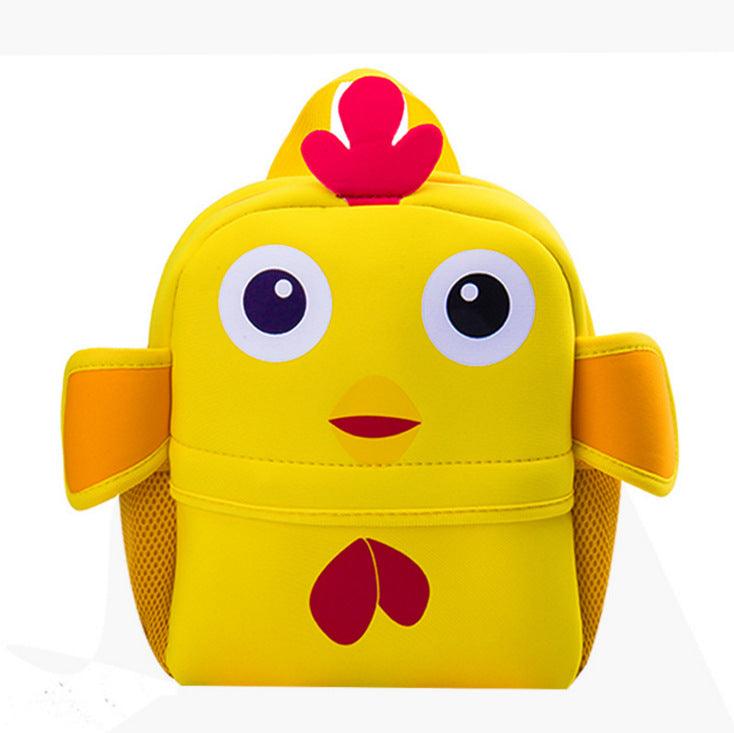 Kindergarten School Bag 3D Cartoon Diving Material Children's School Bag - melvincucci