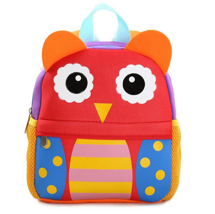 Kindergarten School Bag 3D Cartoon Diving Material Children's School Bag - melvincucci