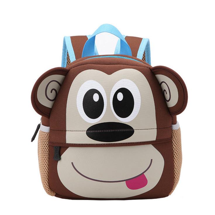 Kindergarten School Bag 3D Cartoon Diving Material Children's School Bag - melvincucci