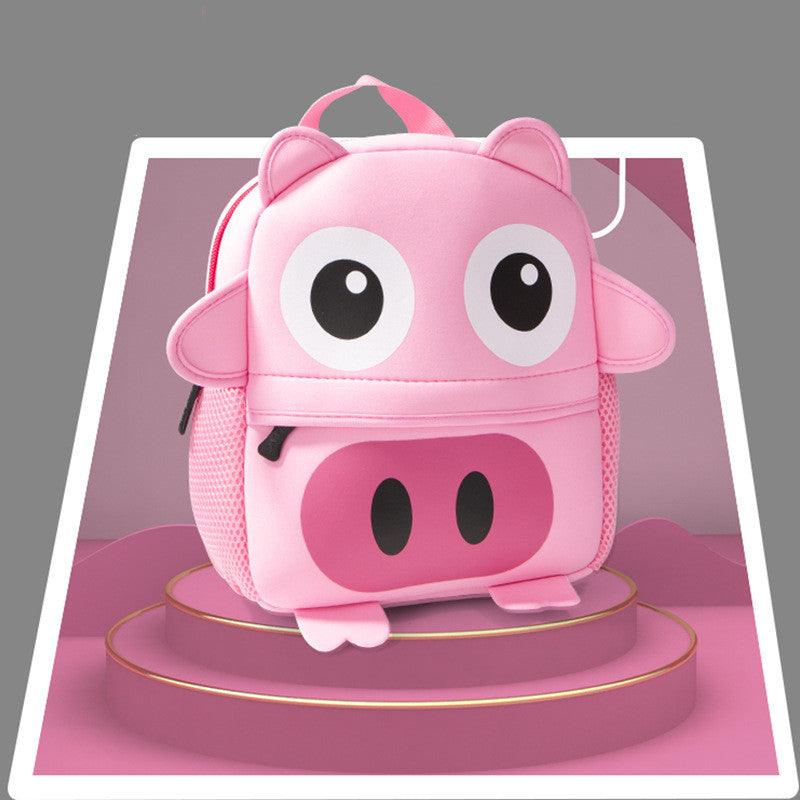 Kindergarten School Bag 3D Cartoon Diving Material Children's School Bag - melvincucci