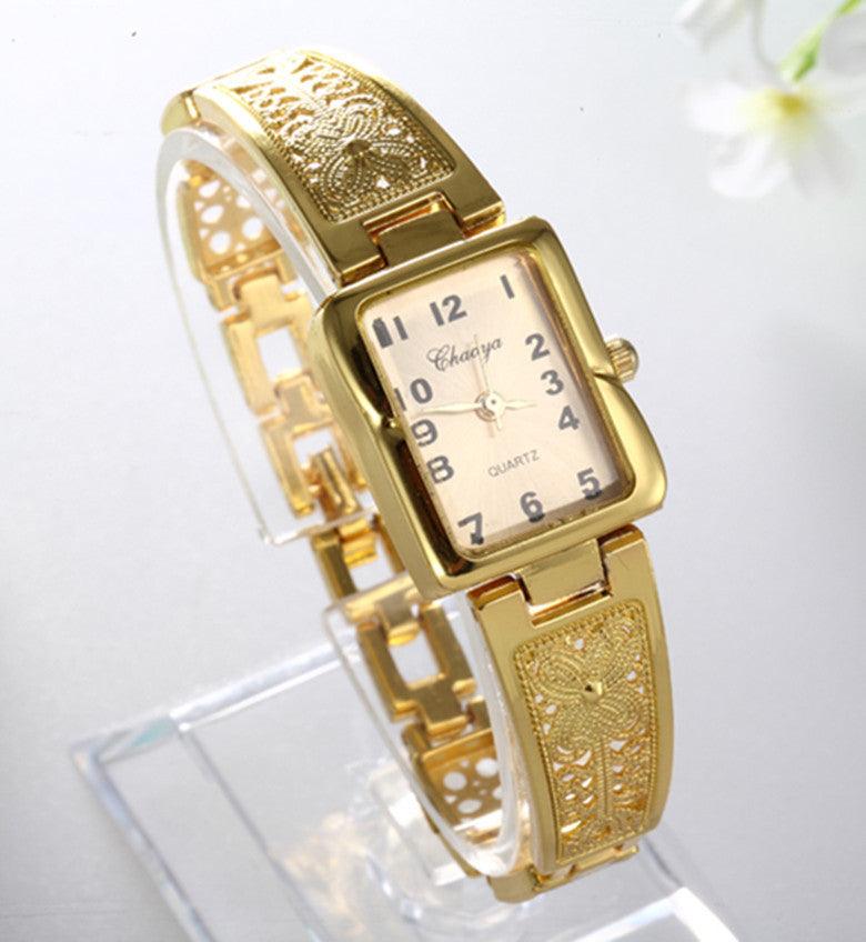Alloy Bracelet Watch Creative Fashion Women's Quartz Watch - melvincucci