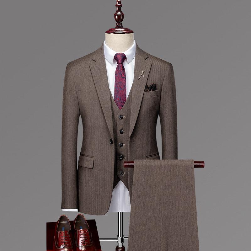 Casual Formal British Plaid Suit - melvincucci