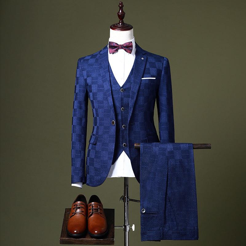 Young Handsome Groom Wedding Suit - melvincucci