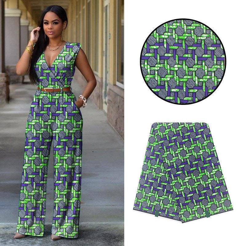 African Batik Cotton Wax Cloth - melvincucci