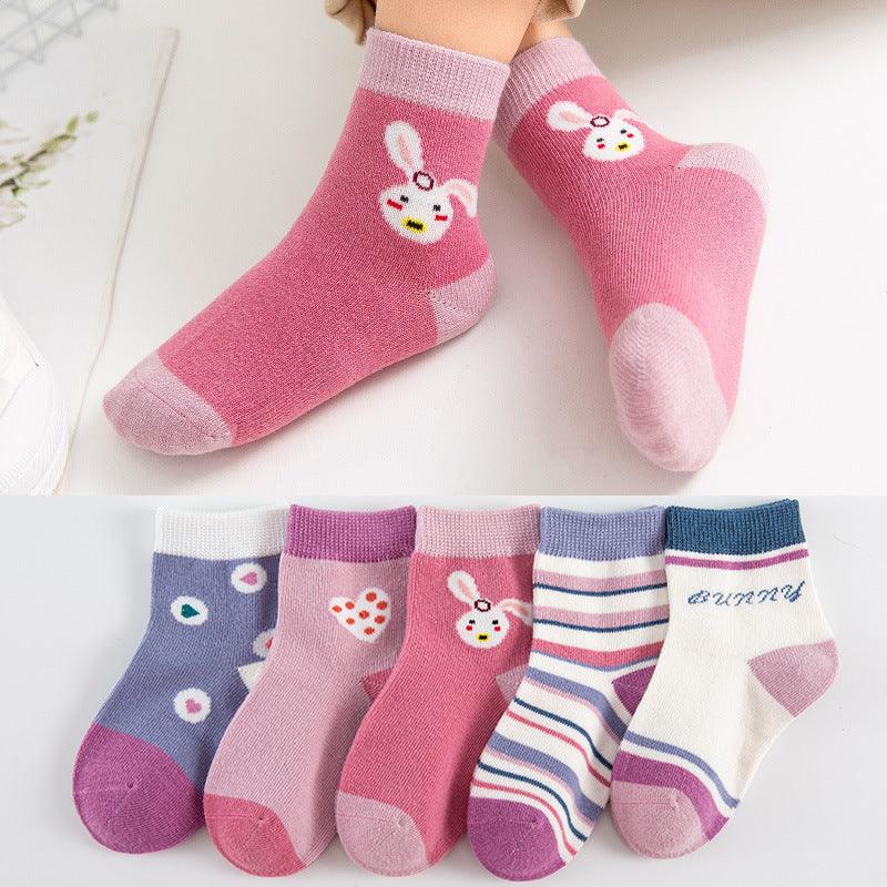 New Cotton Socks, Tube Socks, Children'S Socks, Boys And Girls, Big Children'S Socks - melvincucci
