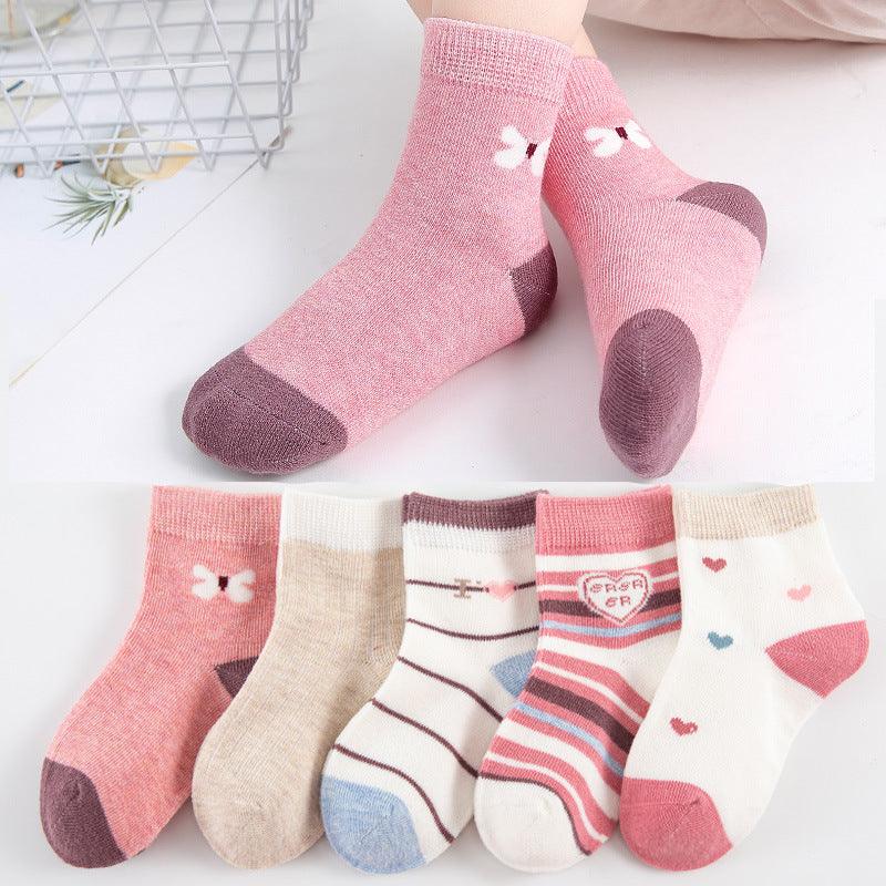 New Cotton Socks, Tube Socks, Children'S Socks, Boys And Girls, Big Children'S Socks - melvincucci