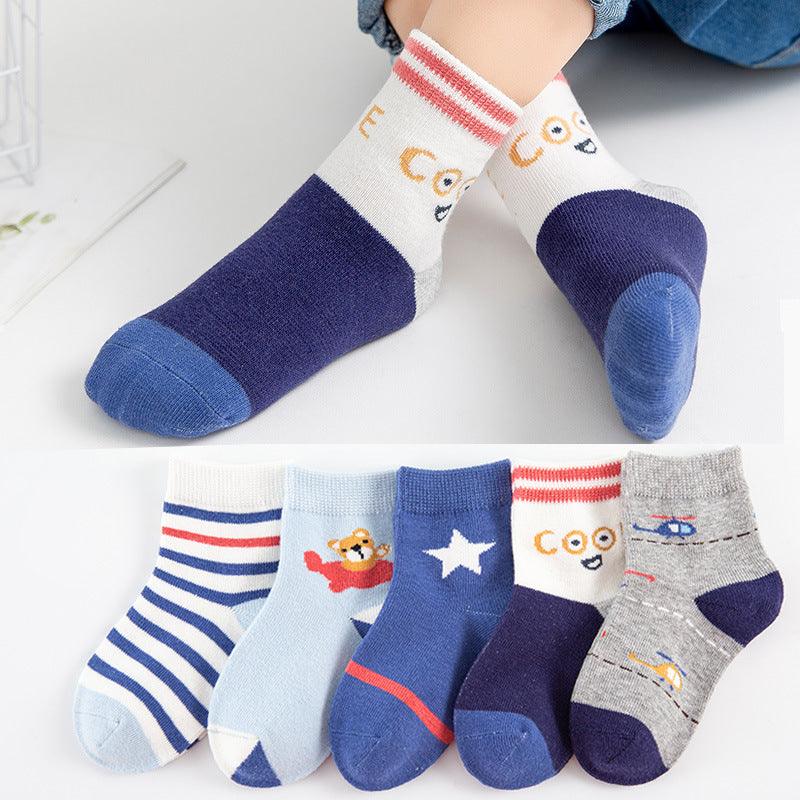 New Cotton Socks, Tube Socks, Children'S Socks, Boys And Girls, Big Children'S Socks - melvincucci