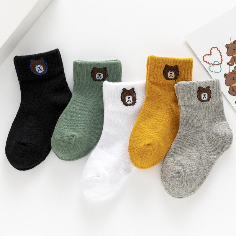 New Cotton Socks, Tube Socks, Children'S Socks, Boys And Girls, Big Children'S Socks - melvincucci
