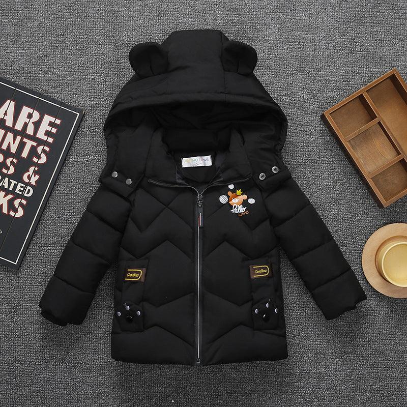 Baby Padded Jacket Boys Padded Coat Winter Padded Hooded Jacket - melvincucci