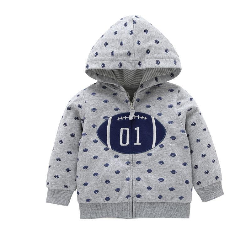 27Kid Toddlers Hoodies Boys Girls Spring  Jacket Little Baby Infant Dinosuar Cartoon Hooded Kids Cute Boys Outwear Sweatshirt - melvincucci