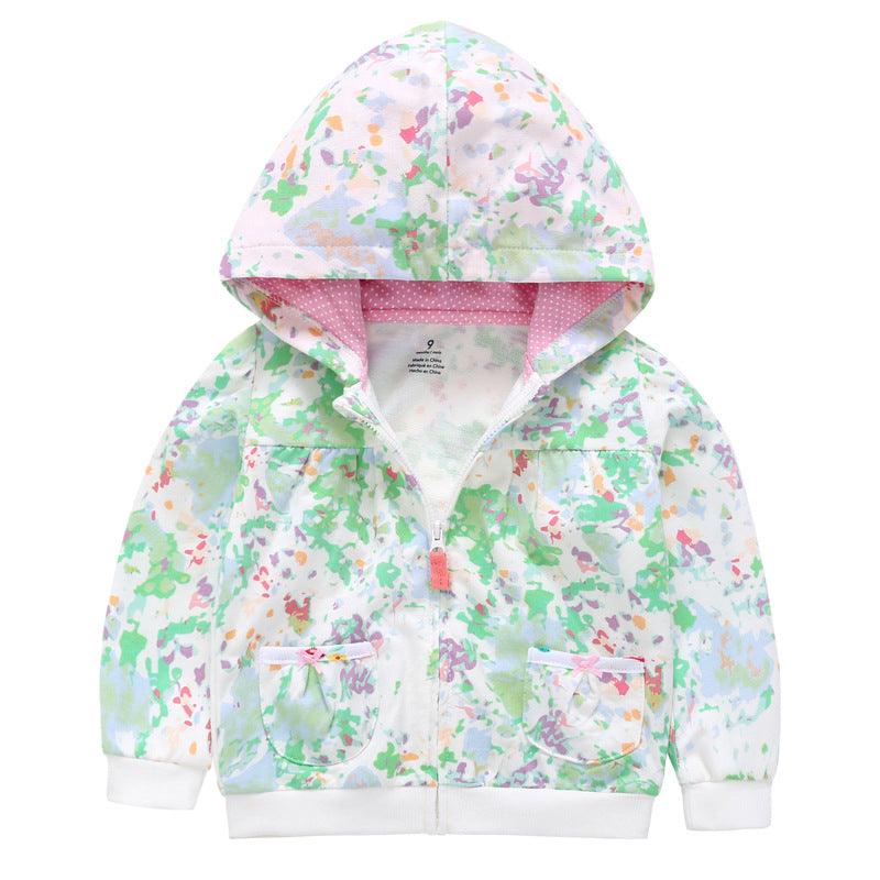 27Kid Toddlers Hoodies Boys Girls Spring  Jacket Little Baby Infant Dinosuar Cartoon Hooded Kids Cute Boys Outwear Sweatshirt - melvincucci