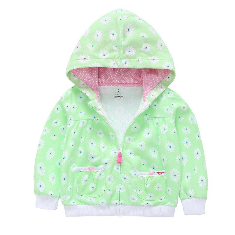 27Kid Toddlers Hoodies Boys Girls Spring  Jacket Little Baby Infant Dinosuar Cartoon Hooded Kids Cute Boys Outwear Sweatshirt - melvincucci