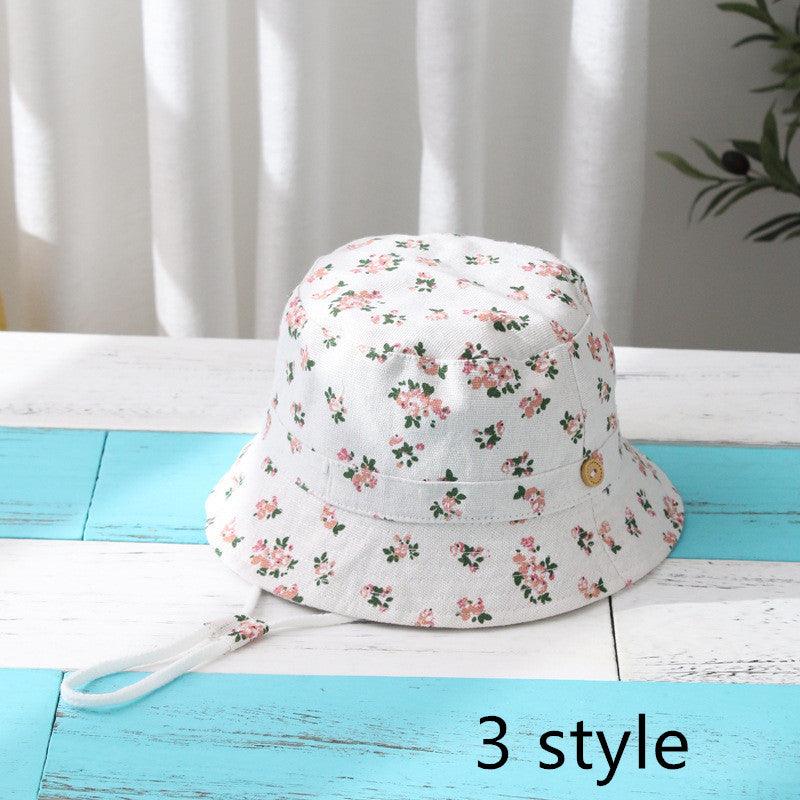 Spring And Autumn Children's Fisherman Hat Boys And Girls Print Basin Hat - melvincucci