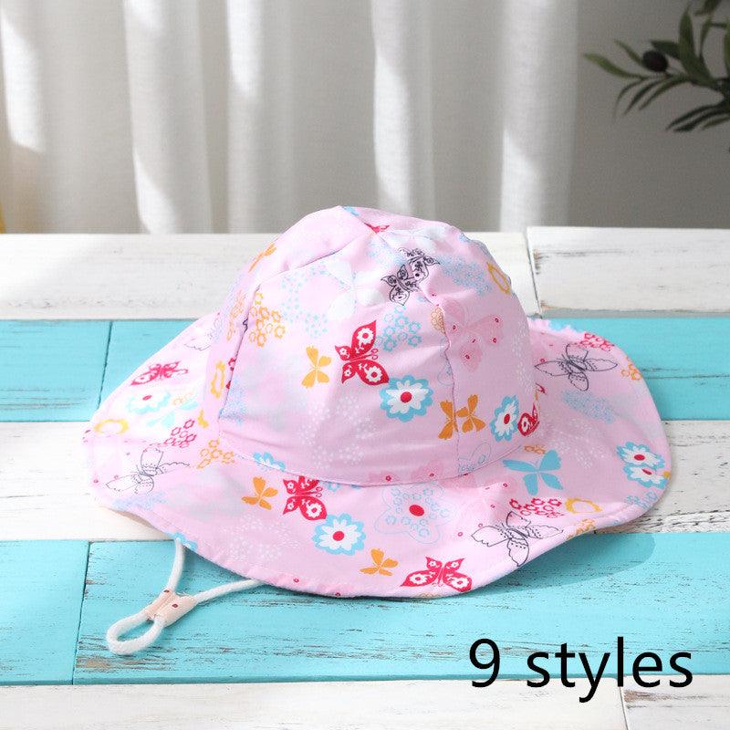Spring And Autumn Children's Fisherman Hat Boys And Girls Print Basin Hat - melvincucci