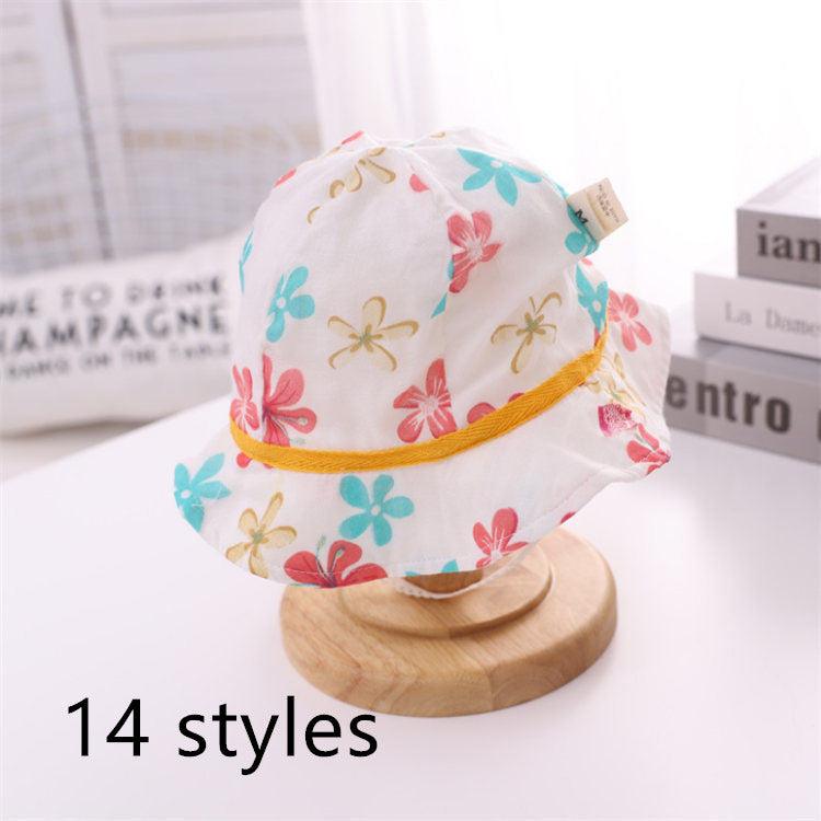 Spring And Autumn Children's Fisherman Hat Boys And Girls Print Basin Hat - melvincucci