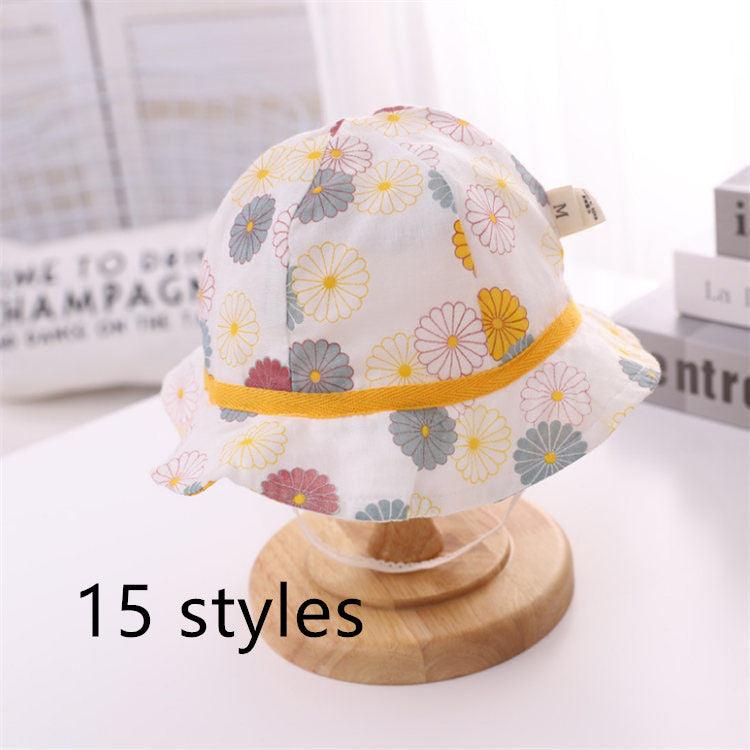 Spring And Autumn Children's Fisherman Hat Boys And Girls Print Basin Hat - melvincucci