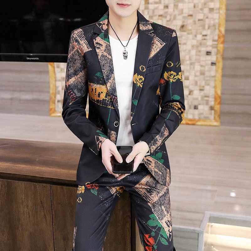 Men's Suits, Slim Korean Style Small Suits - melvincucci
