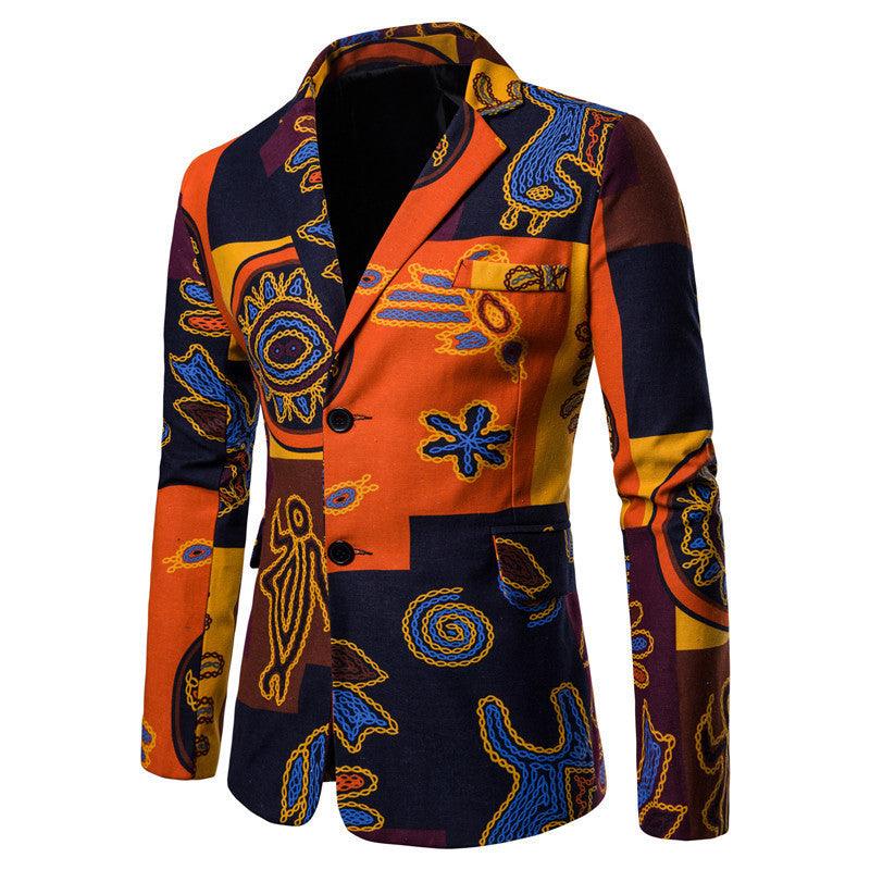 An African Man''s Plus Size Suit Jacket - melvincucci