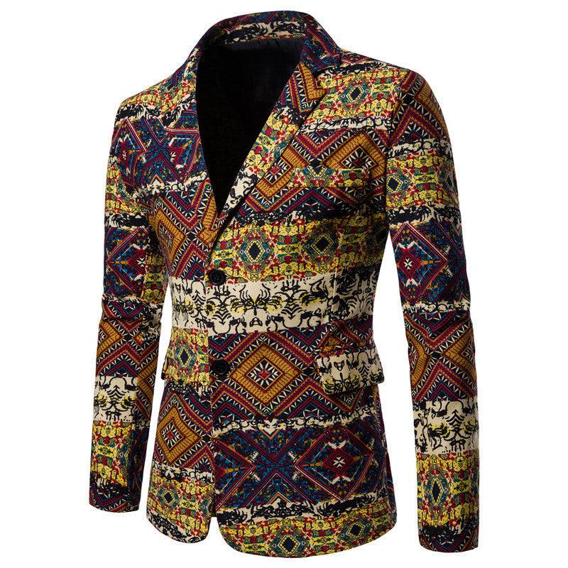 An African Man''s Plus Size Suit Jacket - melvincucci