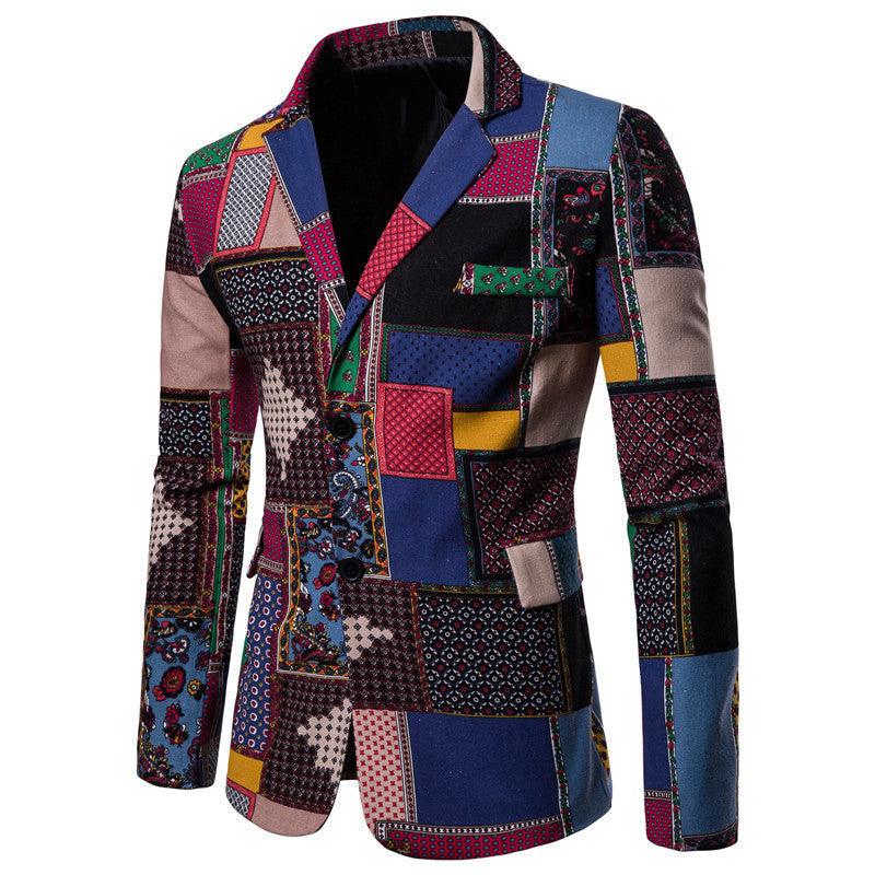 An African Man''s Plus Size Suit Jacket - melvincucci