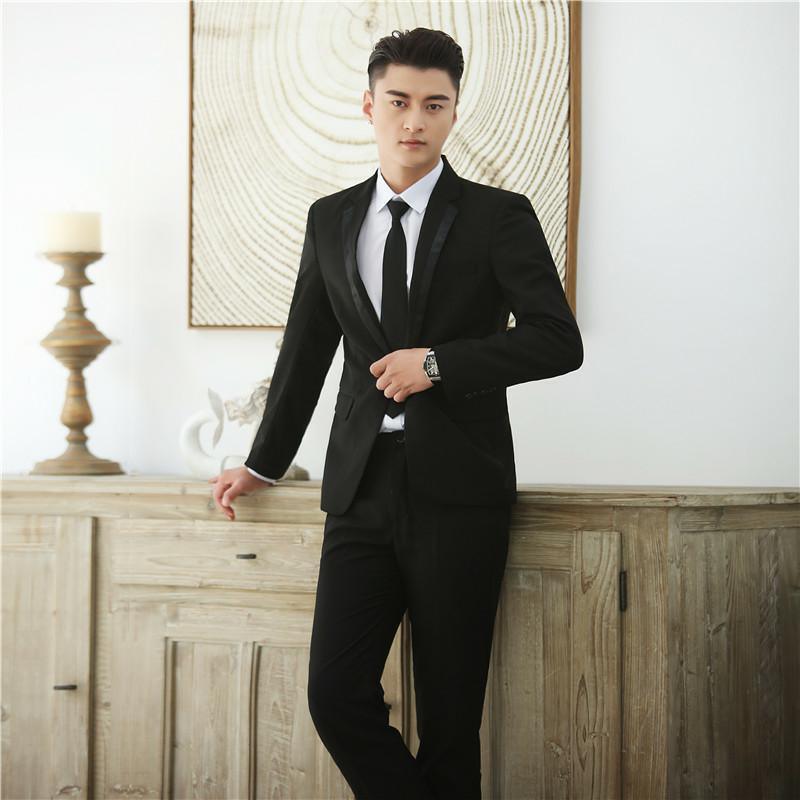 Suit Student Graduation Class Suit Men's Western Dress Suit - melvincucci