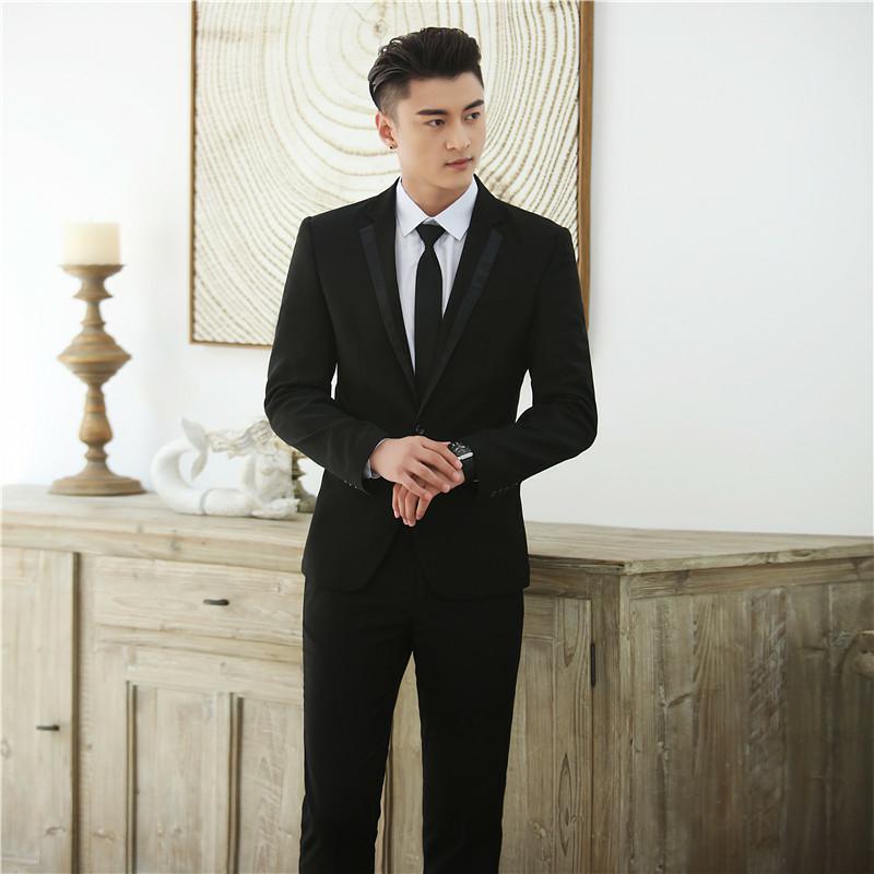 Suit Student Graduation Class Suit Men's Western Dress Suit - melvincucci