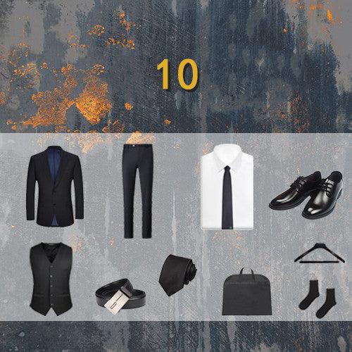 Men's Three-piece Suit Business Suit - melvincucci
