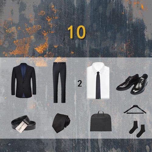 Men's Three-piece Suit Business Suit - melvincucci