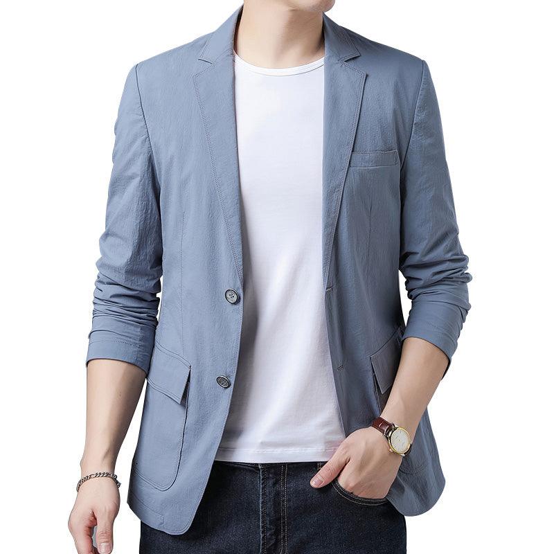 Trendy Small Suit Men's Korean Style Loose Thin Jacket Trend - melvincucci