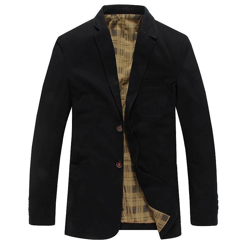 Men'S Suit Collar Jacket Business Casual Jacket Jacket - melvincucci