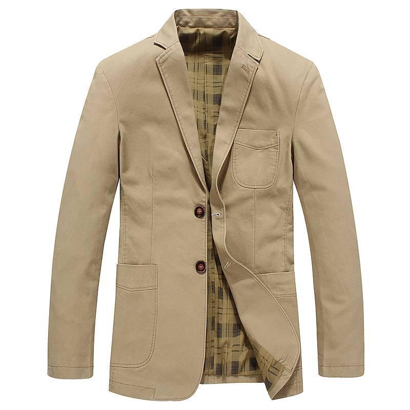 Men'S Suit Collar Jacket Business Casual Jacket Jacket - melvincucci