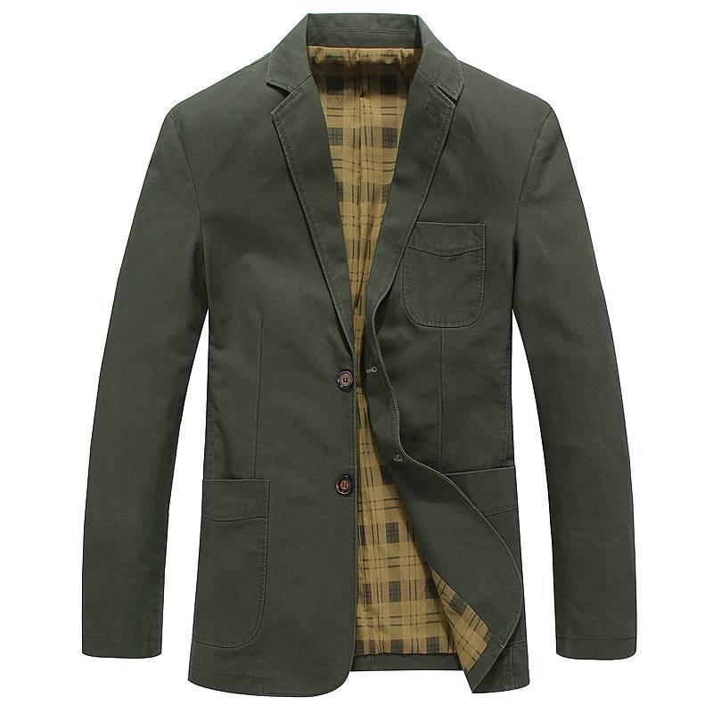 Men'S Suit Collar Jacket Business Casual Jacket Jacket - melvincucci