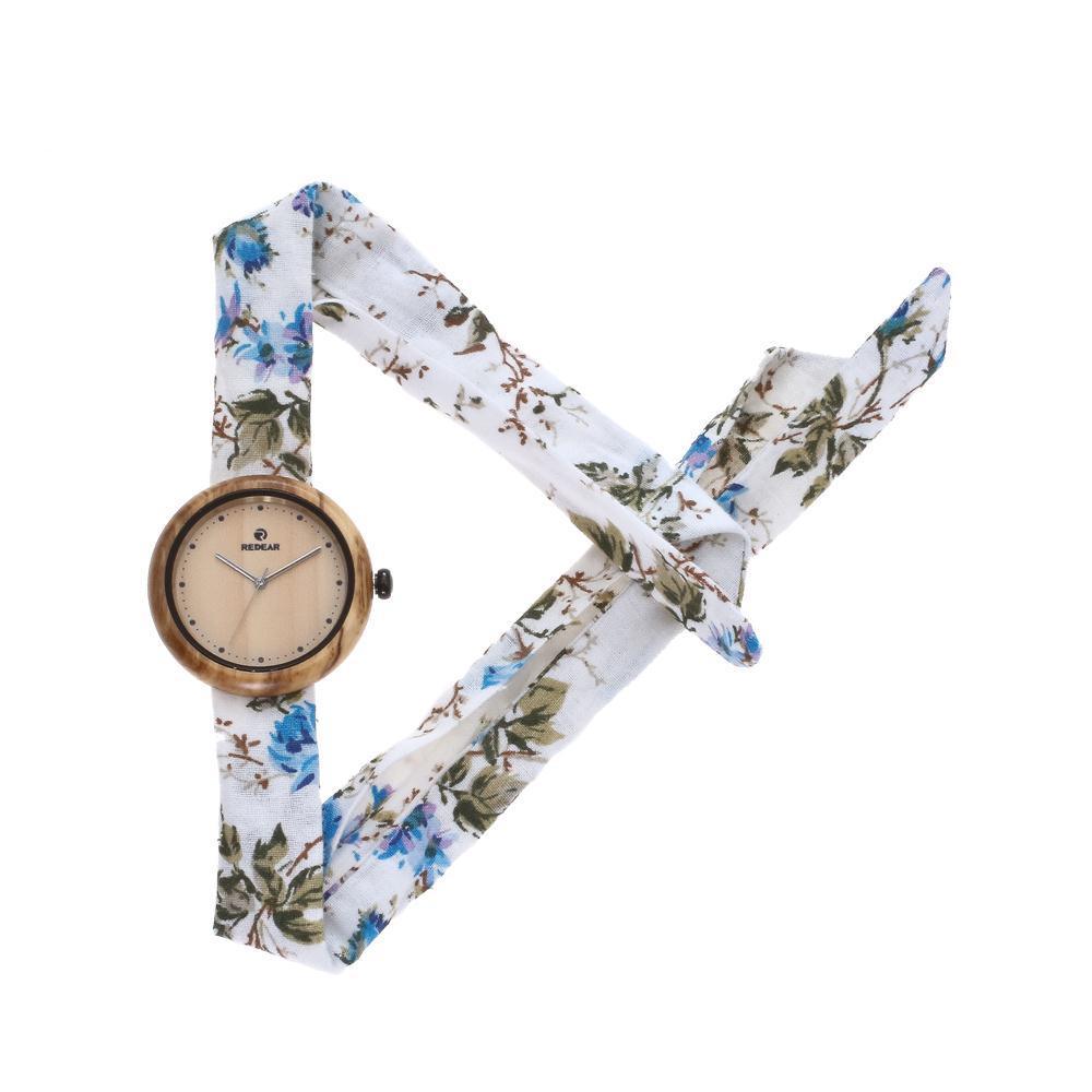New Style Canvas Strap Wood Watch - melvincucci