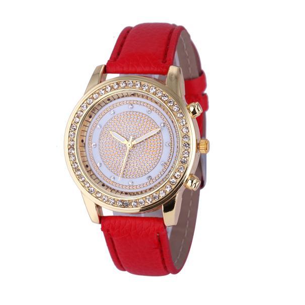 New Women Bracelet Wristwatch ladies Crystal Geneva Watches Fashion Stainless Steel Quartz Wristwatches - melvincucci