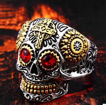 Skull Ring Jewelry Fashion Ring - melvincucci