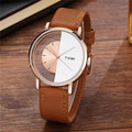 Trendy retro semicircular watch - melvincucci