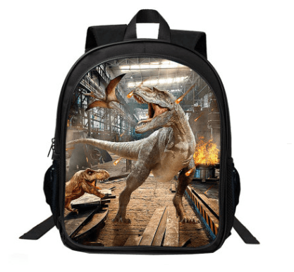 Dinosaur Children's Schoolbags Shoulder 3D Kindergarten Taipan Backpack Pupils 1-6 Years Boys 2-12 Years Ultralight - melvincucci