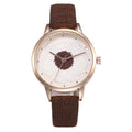 3D flower dial fashion simple quartz watch - melvincucci
