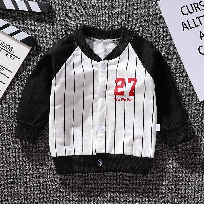 Boys And Girls Jackets Korean Baseball Uniforms Children's Babies Casual Western Style - melvincucci