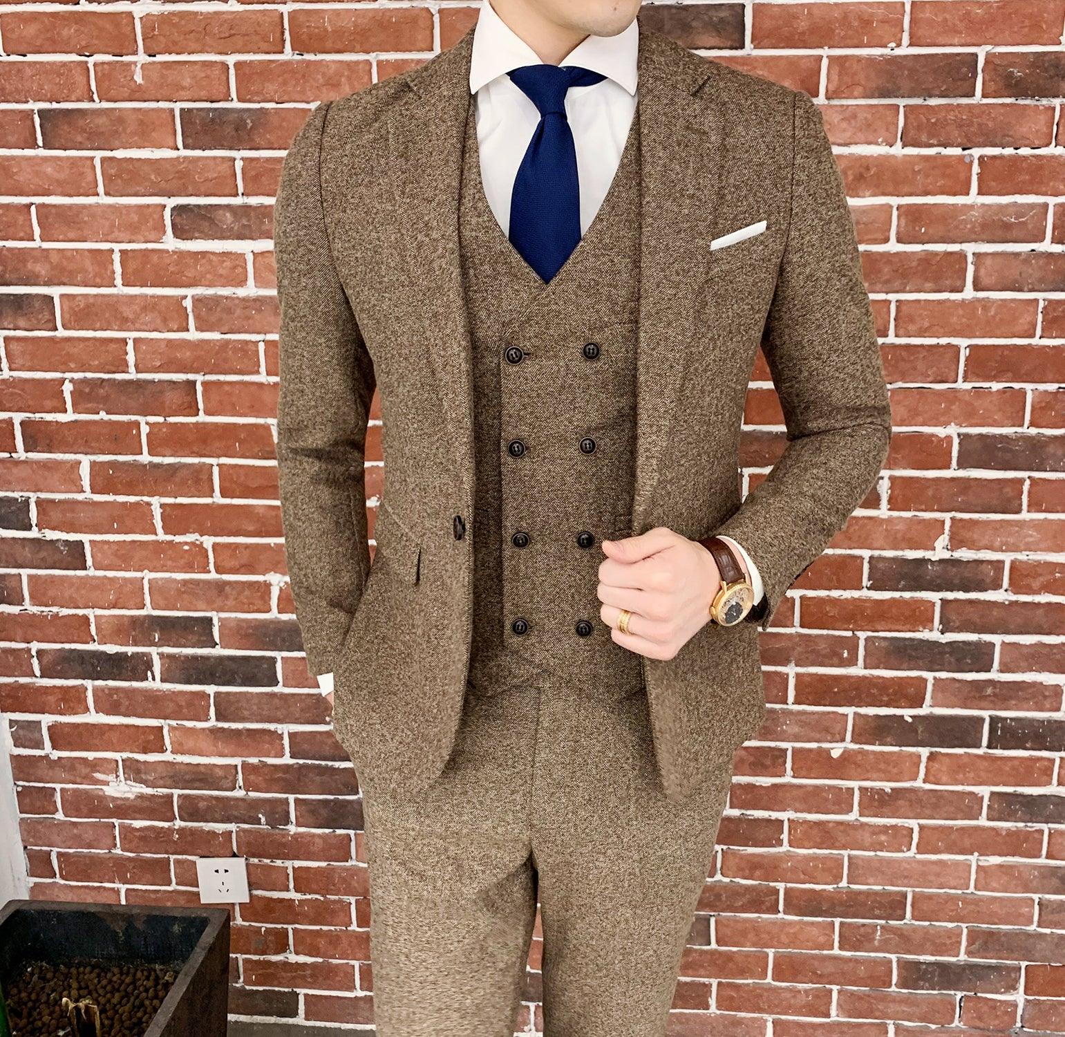 Three-piece suit for men - melvincucci