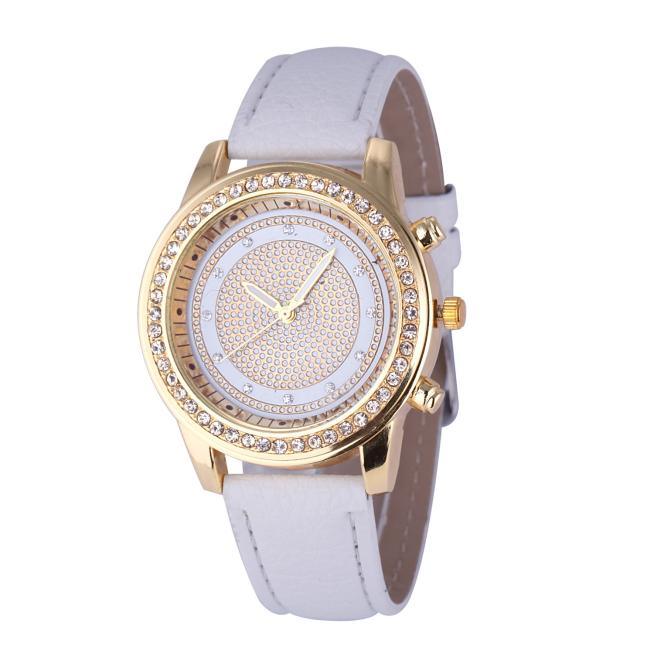 New Women Bracelet Wristwatch ladies Crystal Geneva Watches Fashion Stainless Steel Quartz Wristwatches - melvincucci